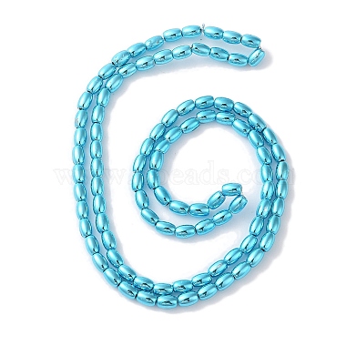 Electroplate Beads Strands(X-EGLA-H104-02D)-2