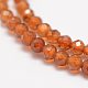 Chapelets de perles de grenat naturel(G-F460-47)-4