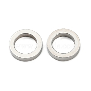 201 Stainless Steel Linking Rings, Round Ring, Stainless Steel Color, 10x2mm, Inner Diameter: 6.8mm(STAS-H180-05P)