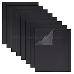 ABS Plastic Mould Plates, Rectangle, Sand Table Building Model Material Supplies, Rectangle, Black, 250x200x0.5mm(DIY-WH0399-36B)