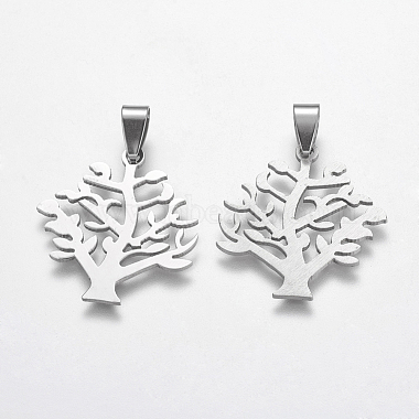 Stainless Steel Color Tree Stainless Steel Pendants