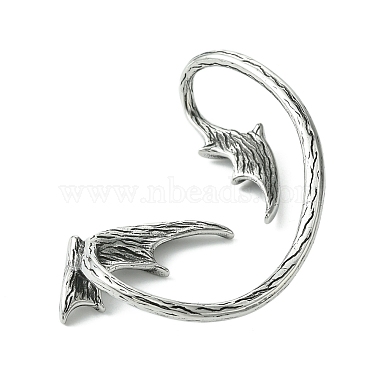 316 Surgical Stainless Steel Cuff Earrings(EJEW-E300-04AS-03)-2