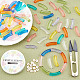 Superfindings – kits de fabrication de bracelets extensibles en perles(DIY-FH0004-53)-4