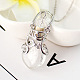 Lampwork Perfume Bottle Pendant Necklace(BOTT-PW0005-14H-P)-1