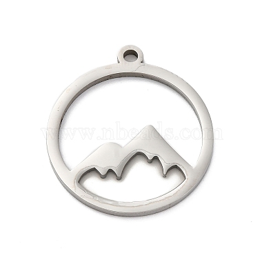 Stainless Steel Color Mountain 201 Stainless Steel Pendants