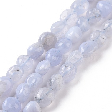 5mm Nuggets Chalcedony Beads