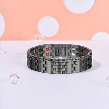 SHEGRACE Stainless Steel Watch Band Bracelets(JB648A)-3