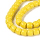 perles verre opaque brins(GLAA-Q106-02A-B05)-3