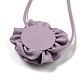 Fabric Rose Tie Choker Necklaces for Women(NJEW-Z022-01J)-3