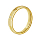 Arrow Pattern Stainless Steel Finger Ring for Women(HA9923-5)-1