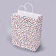 Triangle Pattern Party Present Gift Paper Bags(DIY-I030-01B)-1