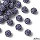 30Pcs Polymer Clay Rhinestone Beads(RB-YW0001-26C)-1
