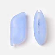 Silicone Portable Toothbrush Case, Cornflower Blue, 60x26x19mm(X-SIL-WH0001-02)