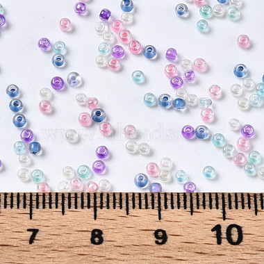 Glass Round Seed Beads(SEED-S057-R-001)-4
