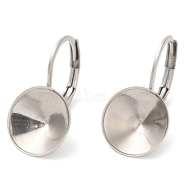 Stainless Steel Color 304 Stainless Steel Earring Settings
