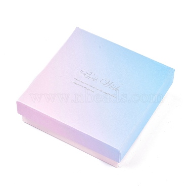 Pink Square Paper Bracelet Box