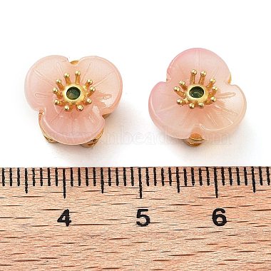 Transparent Brass Glass Beads(GLAA-S001-02)-3