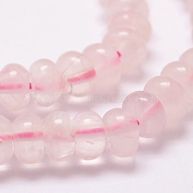 naturel a augmenté perles de quartz brins(X-G-D840-08)-3