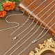 6Pcs Iron Cable Chains Necklaces Set for Women(MAK-YW0001-06)-4