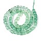 クラックル透明ガラスビーズストランド(GLAA-N062-6mm-03)-2
