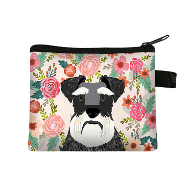 Black Dog Polyester Clutch Bags