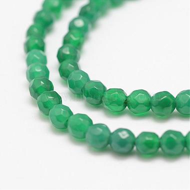 Faceted Natural Agate Beads Strands(G-F447-6mm-C12)-3