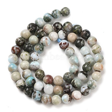 brins de perles de larimar naturels(G-P524-A02-02)-3