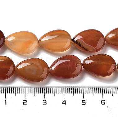 Natural Red Agate Beads Strands(G-P528-L10-01)-5