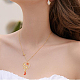 40Pcs 2 Style Alloy Lantern Links(PALLOY-OC0002-90)-7