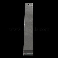 Rectangle OPP Cellophane Bags, Clear, 34x7cm, Unilateral Thickness: 0.035mm, Inner Measure: 28.5x7cm(X-OPC-R012-205)