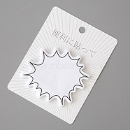 Dialogue Paper Memo Pad Sticky Notes, Sticker Tabs, for Office School Reading, Sun Pattern, 73x60mm(OFST-PW0004-20A)