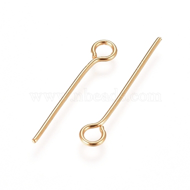 304 Stainless Steel Eye Pins(X-STAS-L238-005B-G)-2