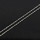 модные колье-цепочки унисекс из стерлингового серебра с родиевым покрытием 925(STER-M034-B-19)-3
