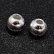 Round 925 Sterling Silver Beads(X-STER-F012-01A)-1