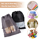 20Pcs 5 Colors Non-woven Fabric Packing Pouches Drawstring Bags for Shoes Storage(ABAG-OC0001-08)-6