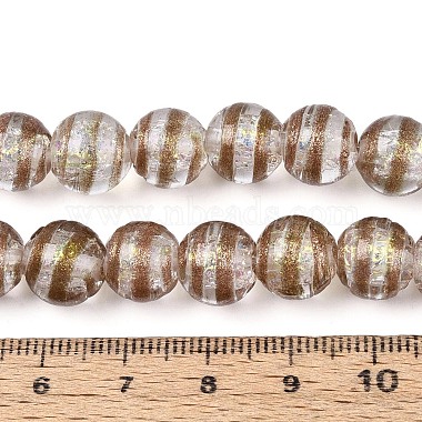 Handmade Foil Glass Beads Strands(FOIL-N033-05H)-4