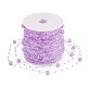 Acrylic Round Beaded Link Chains(DIY-MB0007-001C)-3