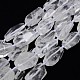 Natural Gemstone Quartz Crystal Beads Strands(G-L159-09)-1