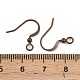 Brass French Earring Hooks(X-KK-Q369-RC)-3