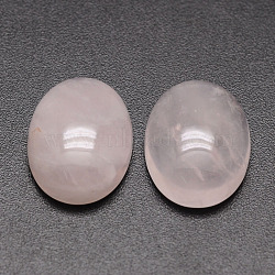 Oval Natural Rose Quartz Cabochons, 18x13x6mm(G-K020-18x13mm-07)