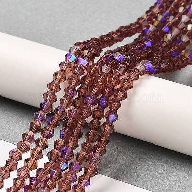 Transparent Electroplate Glass Beads Strands(EGLA-A039-T3mm-L05)-4