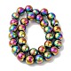 Electroplated Synthetic Magnetic Hematite Beads Strands(G-I364-K01-07)-2