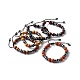Synthetic Hematite Beads Bracelet for Men Women(BJEW-JB06755)-1
