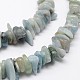 Chips Natural Aquamarine Beads Strands(G-N0164-13)-2