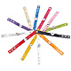 11pcs 11 colors Alloy Interchangeable Snap Link Bracelets Settings(BJEW-DR0001-02)-1