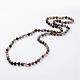 Natural Indian Agate Necklaces(NJEW-D264-17)-1