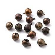 Brass Bell Pendants, Raw(Unplated), 19x15mm, Hole: 2.5mm(KK-F749-05C-15mm)