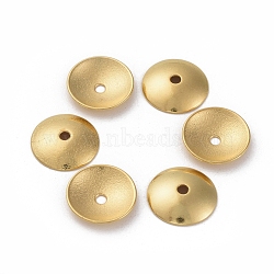 Alloy Beads Caps, Lead Free and Cadmium Free, Golden, 13x1mm, Hole: 2mm(X-EA11072Y-NFG)