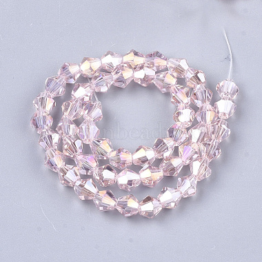 Electroplate Glass Beads Strands(EGLA-Q118-8mm-B12)-2