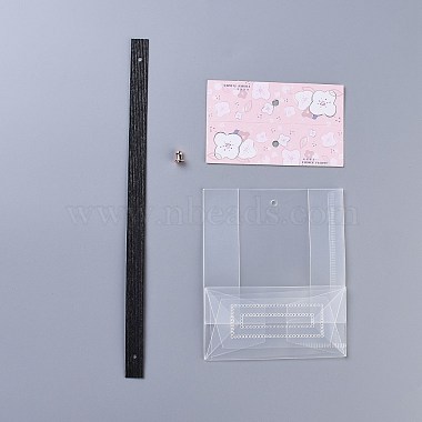 Пластиковый прозрачный подарочный пакет(OPP-B002-I05)-2